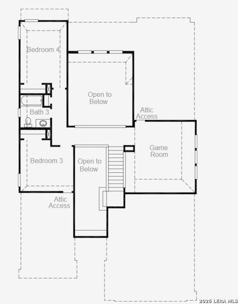 2D floor plan layout of this home in Veramendi, New Braunfels, TX (Image 2). 2D floor plan layout of this home in Veramendi, New Braunfels, TX (Image 2).