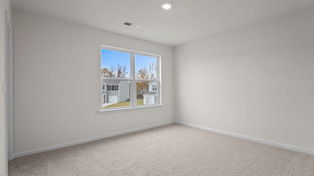 Spacious, unfurnished interior of a new home in Jetstream Park, Wilson (Image 23). Spacious, unfurnished interior of a new home in Jetstream Park, Wilson (Image 23).