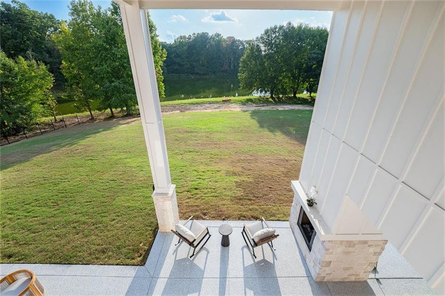 Exterior details and patio area of a home in , Lawrenceville (Image 26).