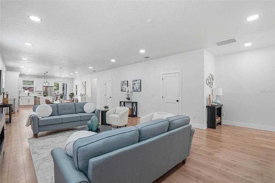 Furnished interior view inside a new home in , Tampa (Image 8).