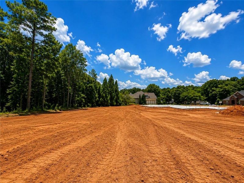Site preparation for new homesites in , Pendergrass (Image 6).