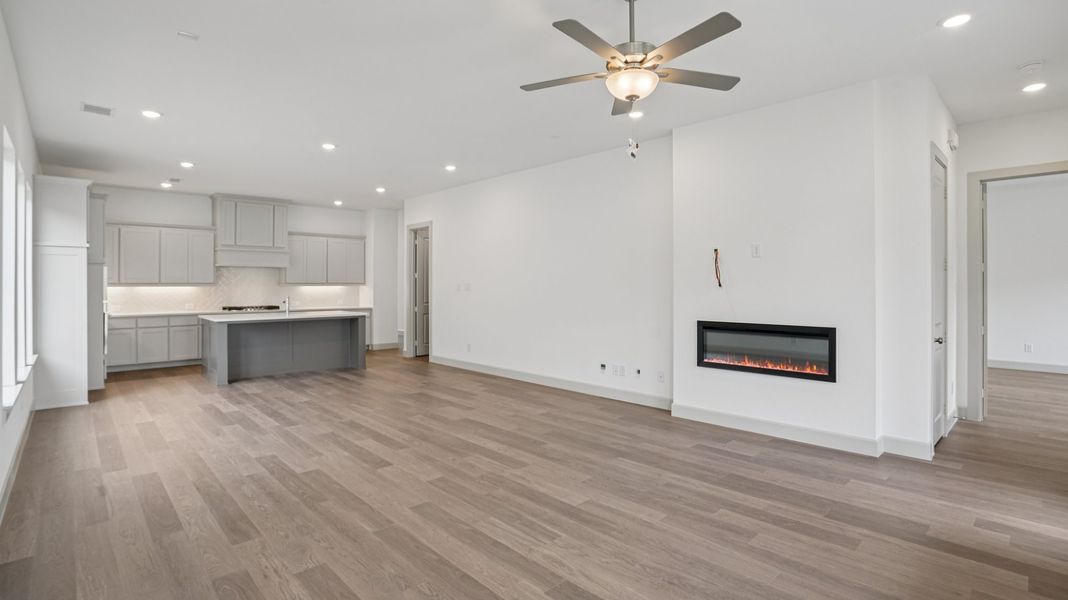 Representative unfurnished interior of a home built from the Brice III by Normandy Homes in Rainwater Crossing, Celina (Image 14). Representative unfurnished interior of a home built from the Brice III by Normandy Homes in Rainwater Crossing, Celina (Image 14).