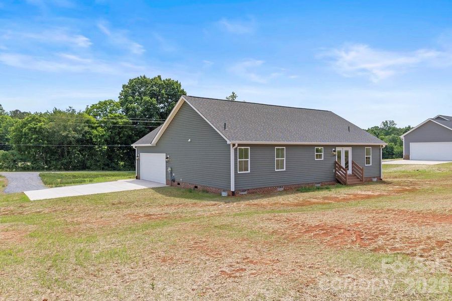 Exterior details and patio area of a home in , Lincolnton (Image 28).