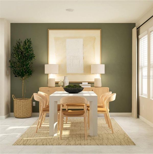 Furnished interior view inside a new home in EverBe, Orlando (Image 2). Furnished interior view inside a new home in EverBe, Orlando (Image 2).