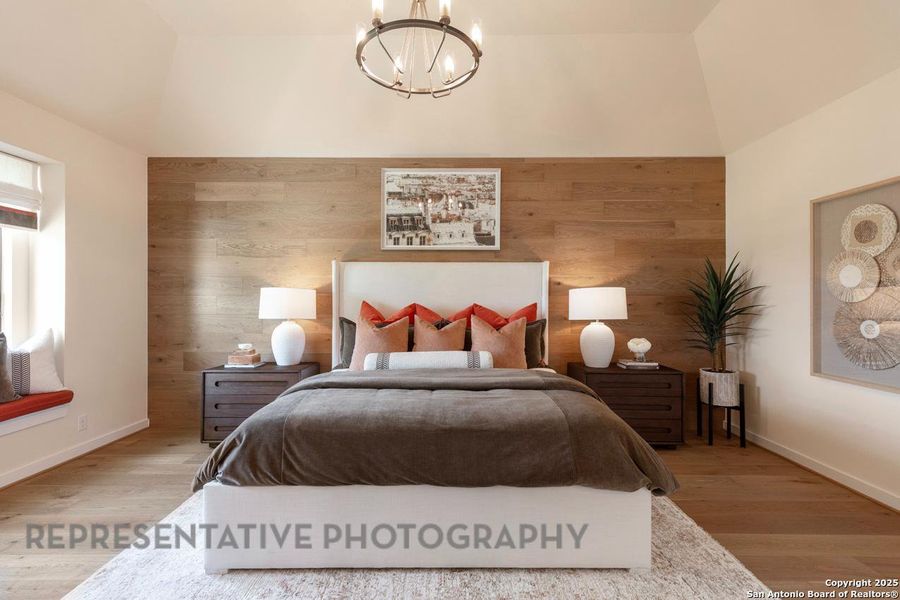 Furnished interior view inside a new home in The Crossvine, Schertz (Image 12).