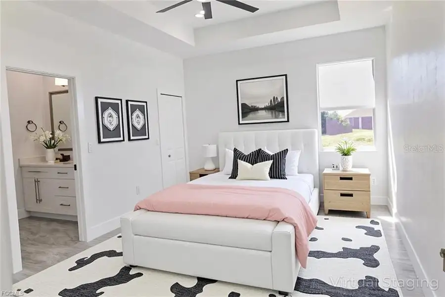 Furnished interior view inside a new home in , Lehigh Acres (Image 15).