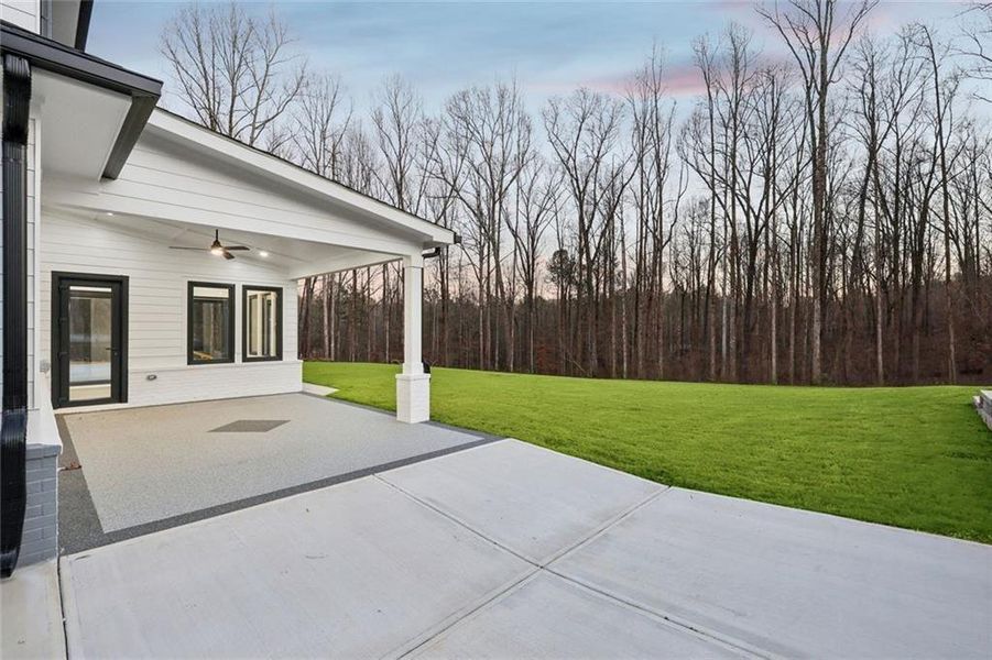 Exterior details and patio area of a home in , Auburn (Image 3).