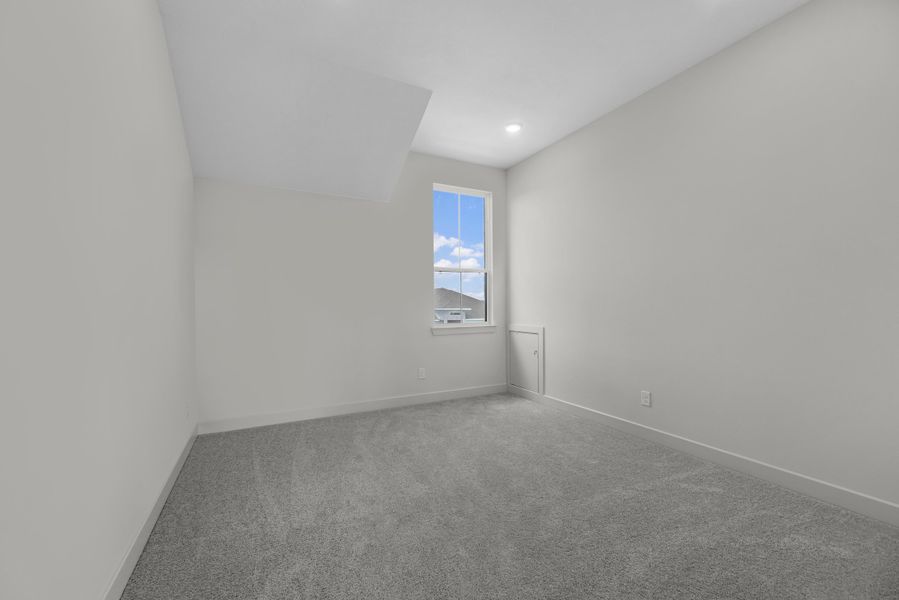 Spacious, unfurnished interior of a new home in Bridgeland, Cypress (Image 17). Spacious, unfurnished interior of a new home in Bridgeland, Cypress (Image 17).