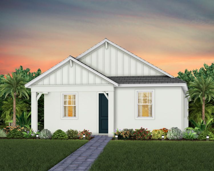 Representative exterior photo of a completed home built from the Dylan II by Pulte Homes in SeaFlower, Bradenton, FL (Image 21). Representative exterior photo of a completed home built from the Dylan II by Pulte Homes in SeaFlower, Bradenton, FL (Image 21).
