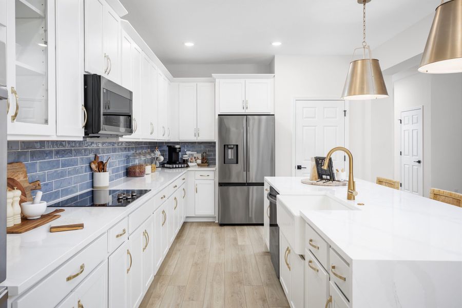 Representative furnished interior of a home built from the Exbury by Landsea Homes in Trinity Gardens, Deland (Image 6).