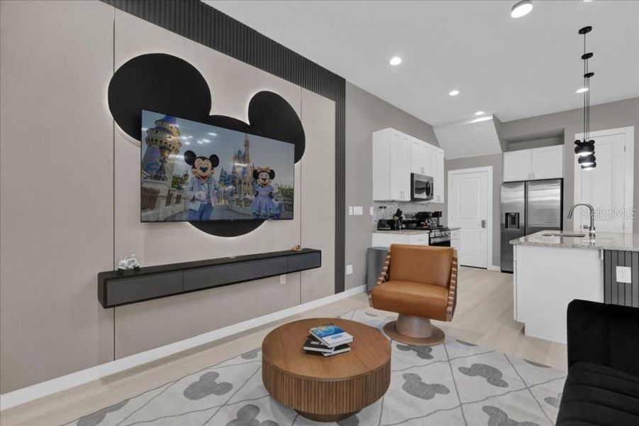 Furnished interior view inside a new home in , Kissimmee (Image 25).