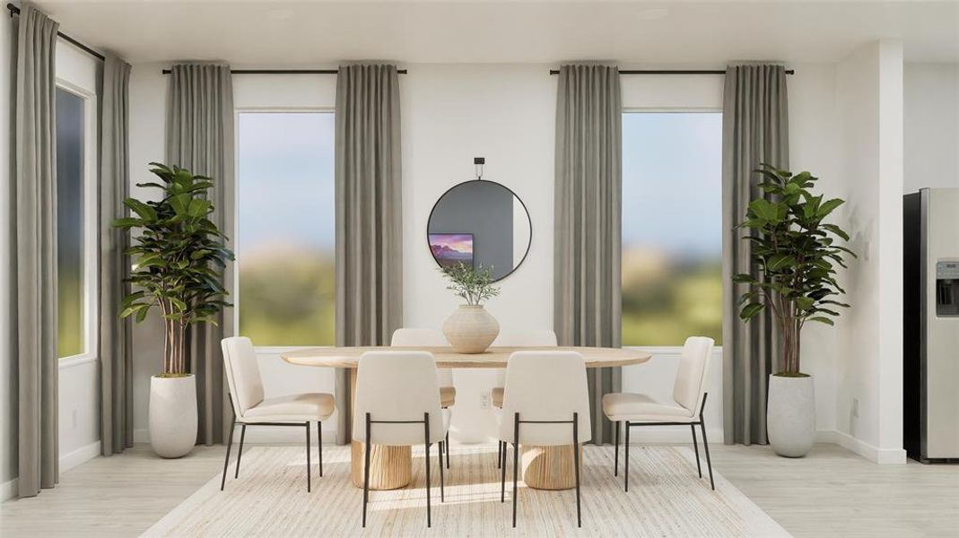 Furnished interior view inside a new home in Solterra, Mesquite (Image 19).