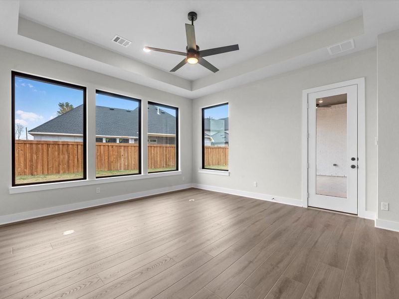 Spacious, unfurnished interior of a new home in Woodson’s Reserve, Spring (Image 18).