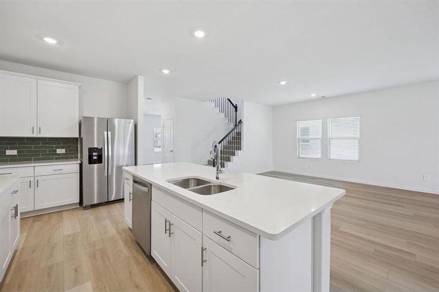 Photo is not of the actual home, but is an inspirational photo of builder’s model home and may depict options, furnishings, and/or decorator features that are not included.