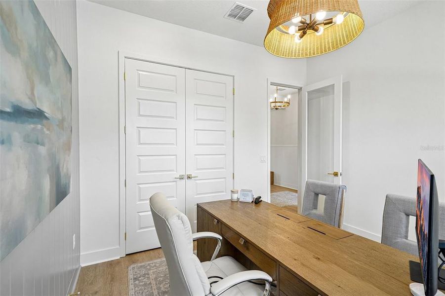 Furnished interior view inside a new home in Northlake at Ovation, Winter Garden (Image 39).