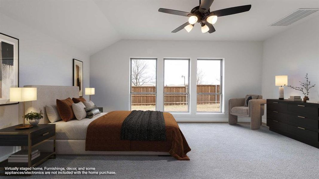 Furnished interior view inside a new home in Devonshire, Forney (Image 7).