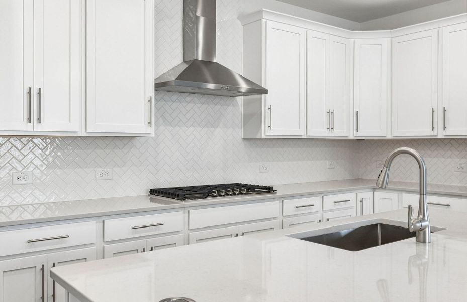 Close-up of interior finishes inside a home in Whitewing Trails, Princeton (Image 11).
