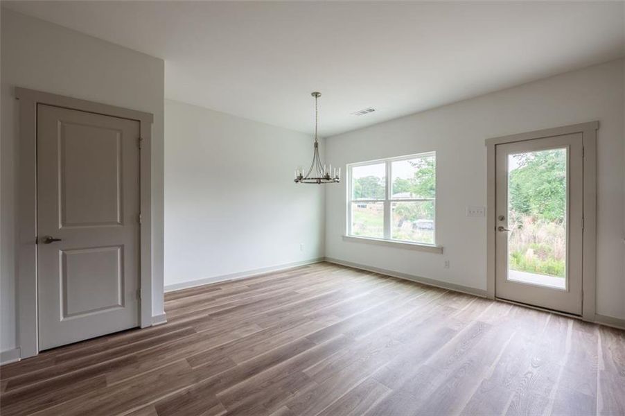 Spacious, unfurnished interior of a new home in , Lawrenceville (Image 21).