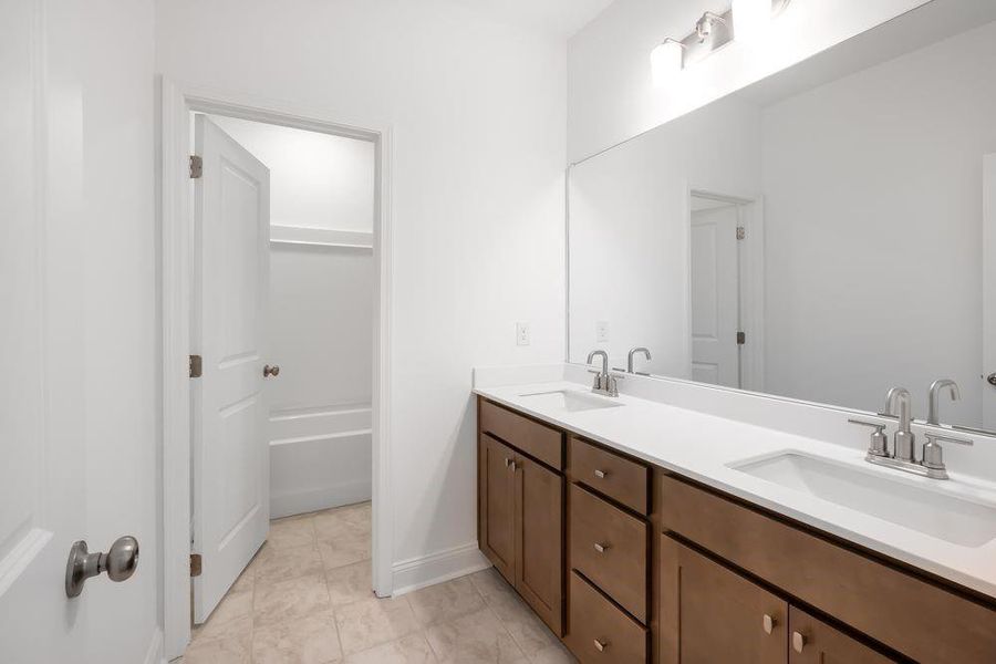 Furnished interior view inside a new home in Auburn Glen, Dacula (Image 11).