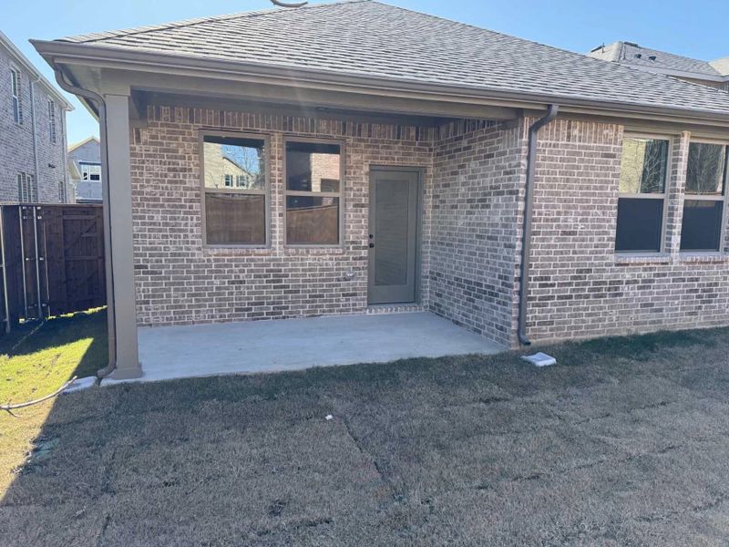 Covered Patio Construction Progress Covered Patio Construction Progress