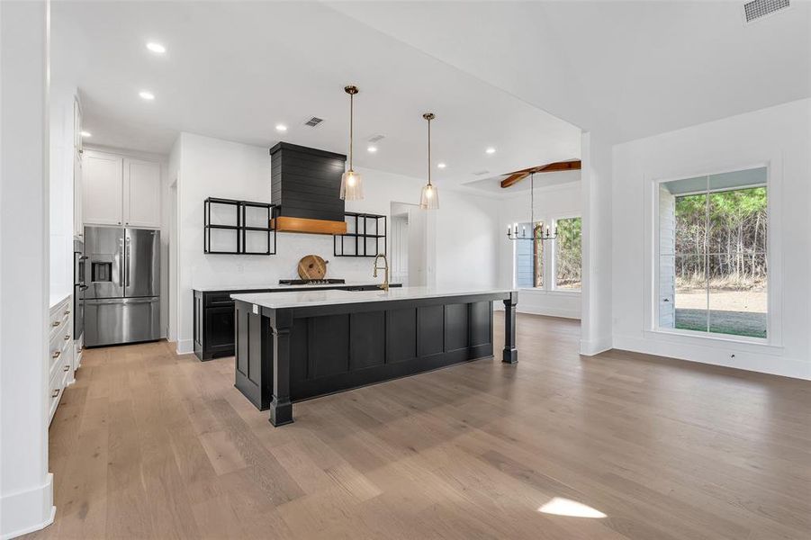 Furnished interior view inside a new home in , Hallsville (Image 16).