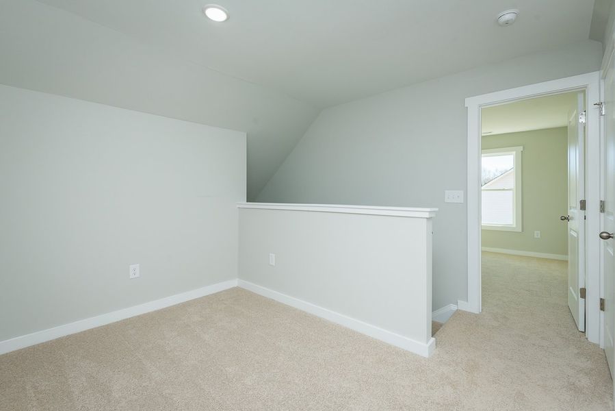 Representative unfurnished interior of a home built from the Brook C by Foundation Home Builders LLC in Pallini Place, Ossipee (Image 15).