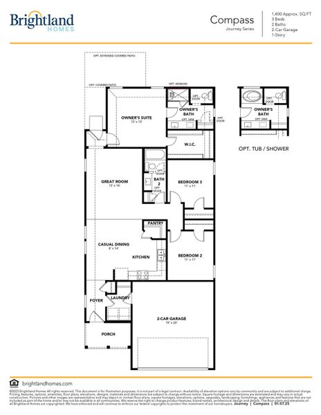 Compass Floor Plan