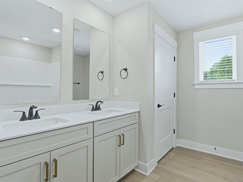 Furnished interior view inside a new home in Watkins Glen, Raleigh (Image 11).