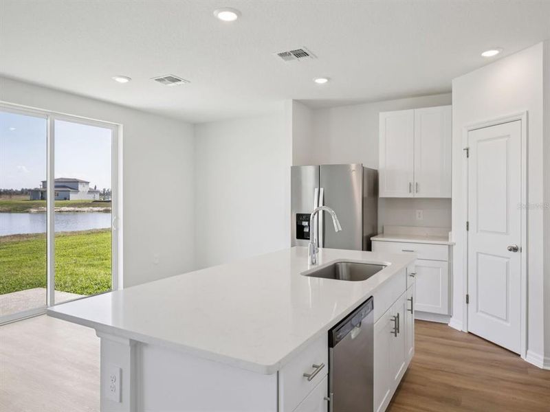 Furnished interior view inside a new home in Oakfield Trails - Premier Series, Parrish (Image 11).