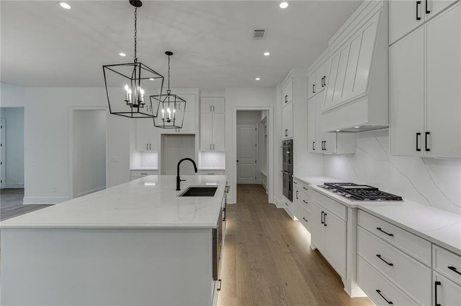 Furnished interior view inside a new home in , Buford (Image 7).