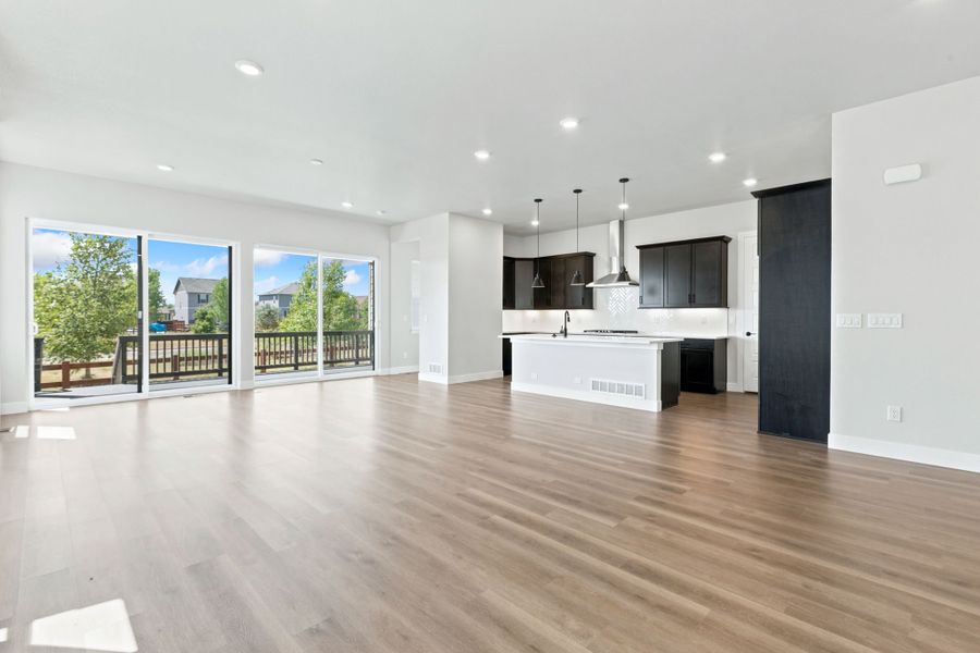Spacious, unfurnished interior of a new home in RainDance, Windsor (Image 8). Spacious, unfurnished interior of a new home in RainDance, Windsor (Image 8).