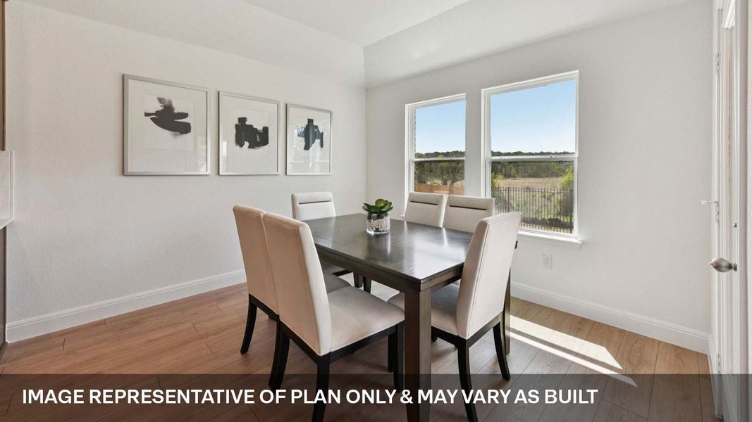 Representative furnished interior of a home built from the The Fairfield by D.R. Horton in Riverview, Georgetown (Image 8).