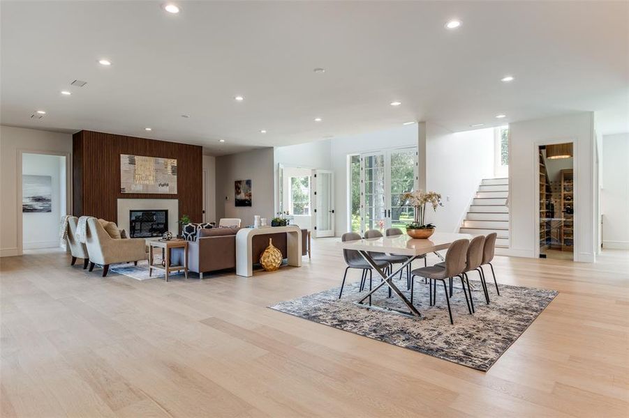 Furnished interior view inside a new home in , Dallas (Image 37).