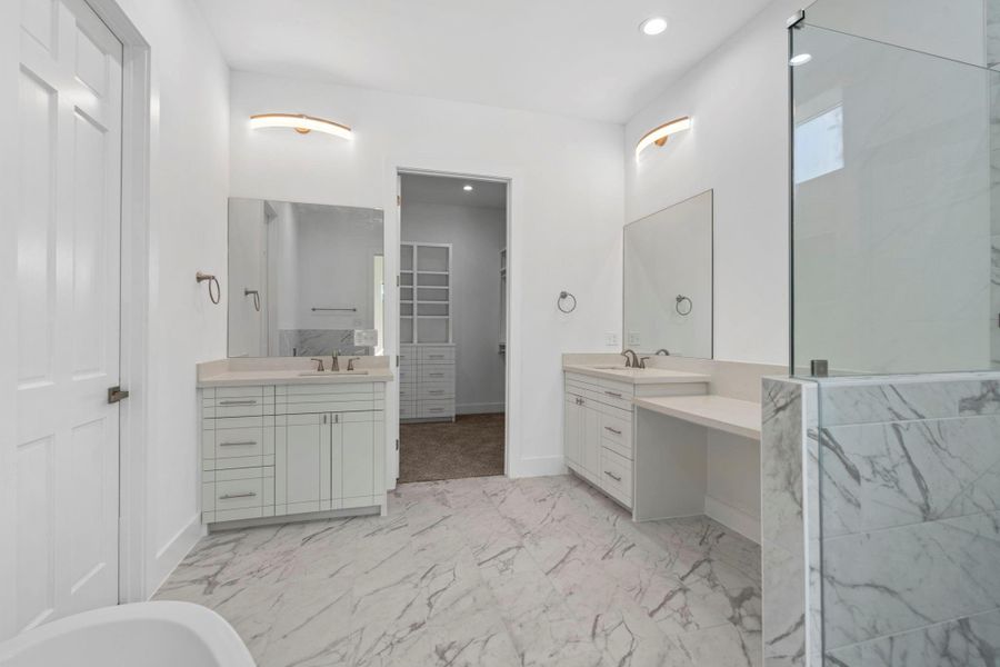Furnished interior view inside a new home in , Houston (Image 6).
