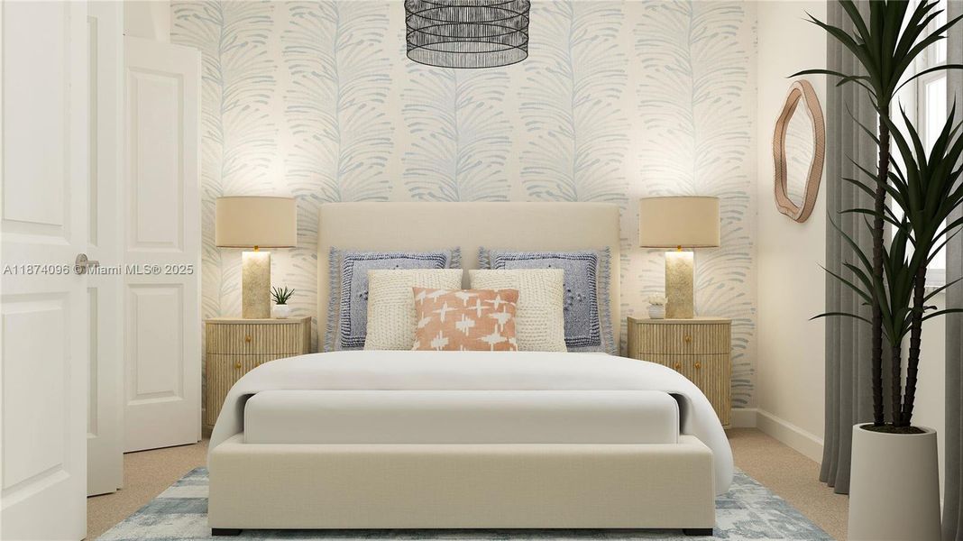 Furnished interior view inside a new home in , Homestead (Image 16).