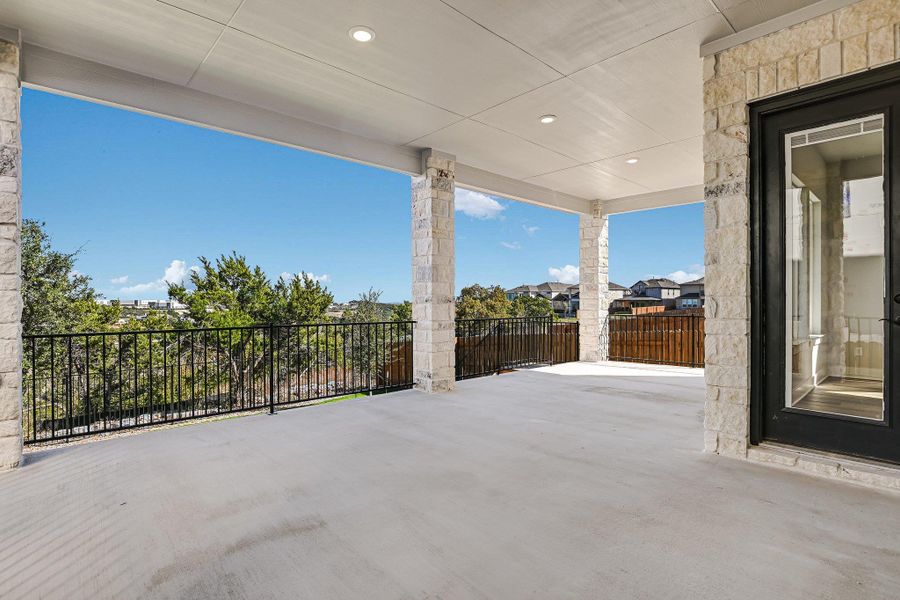 Covered patio Covered patio