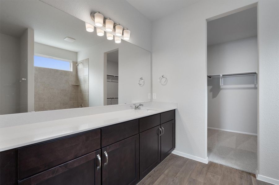 Furnished interior view inside a new home in Casetta Ranch, Kyle (Image 4). Furnished interior view inside a new home in Casetta Ranch, Kyle (Image 4).