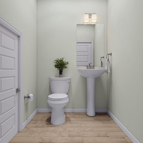 Representative furnished interior of a home built from the Fairfield by Tri Pointe Homes in Lagos Reserve, Manor (Image 25).