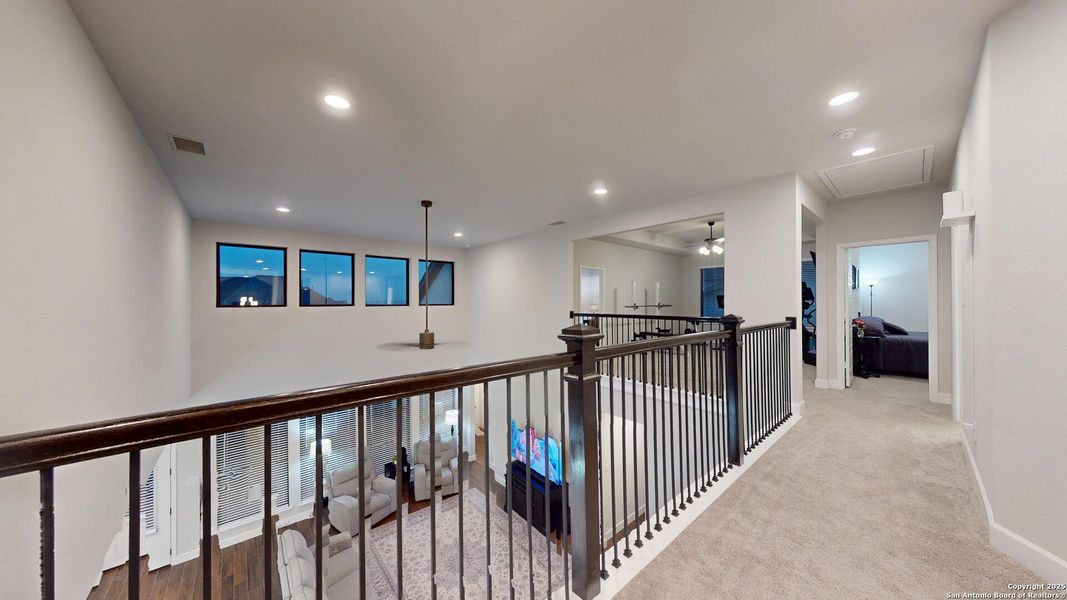 Furnished interior view inside a new home in Weston Oaks 55', San Antonio (Image 36).