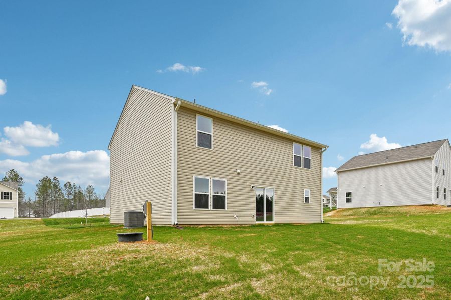 Exterior details and patio area of a home in The Pines at Stoney Point, Lexington (Image 11). Exterior details and patio area of a home in The Pines at Stoney Point, Lexington (Image 11).