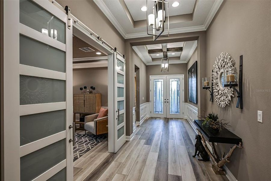 Furnished interior view inside a new home in Waterset, Apollo Beach (Image 11). Furnished interior view inside a new home in Waterset, Apollo Beach (Image 11).