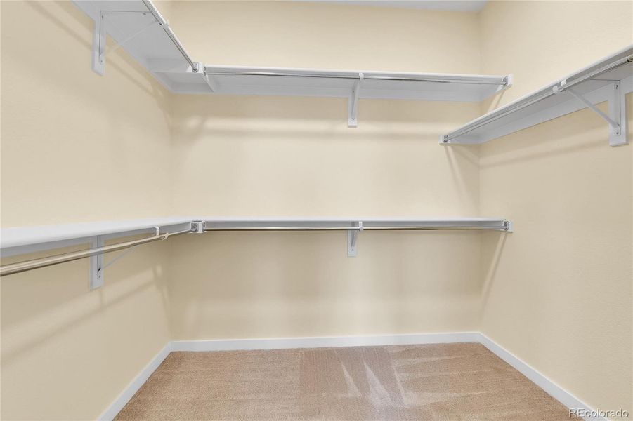 Primary Walk-In Closet