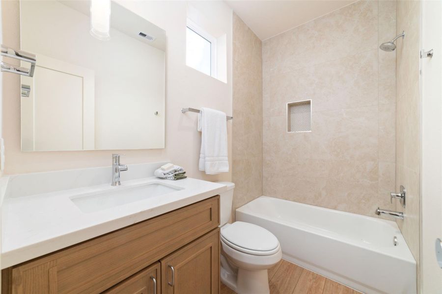 Furnished interior view inside a new home in , Houston (Image 30). Furnished interior view inside a new home in , Houston (Image 30).