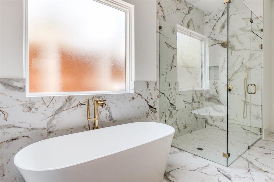 Furnished interior view inside a new home in , Dallas (Image 27).