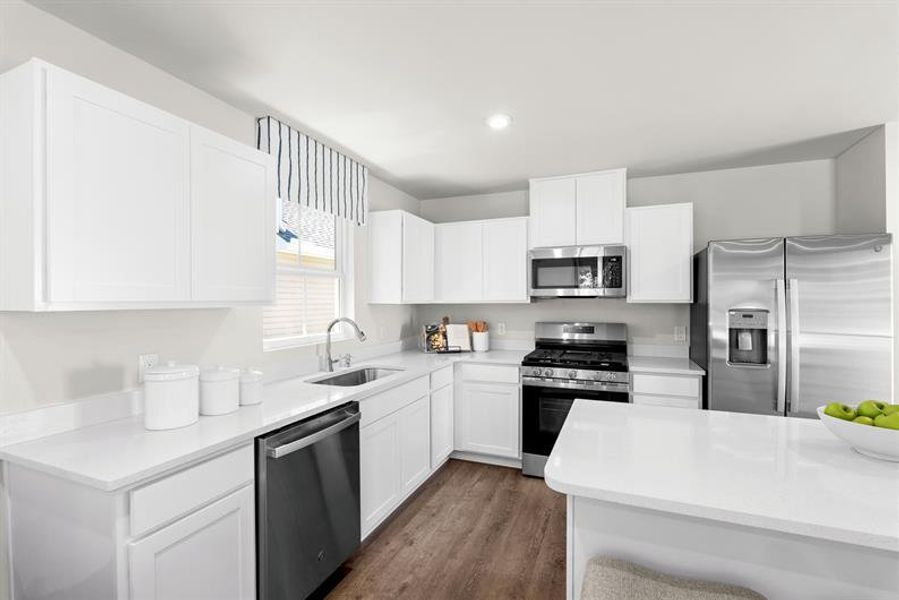 Representative furnished interior of a home built from the Ellis by Ryan Homes in Middle Creek Village Single Family Homes, Bolivia (Image 3).