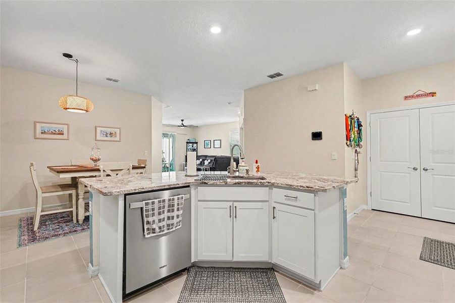 Furnished interior view inside a new home in Woodcreek, Wesley Chapel (Image 9).