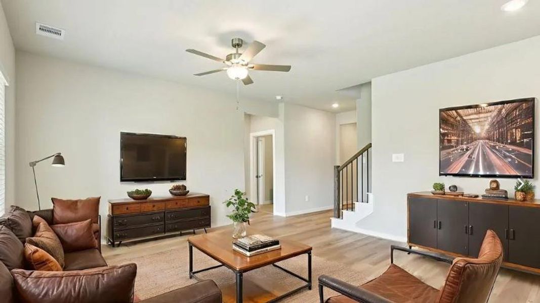 Photo is not of the actual home, but is an inspirational photo of builder’s model home and may depict options, furnishings, and/or decorator features that are not included Photo is not of the actual home, but is an inspirational photo of builder’s model home and may depict options, furnishings, and/or decorator features that are not included