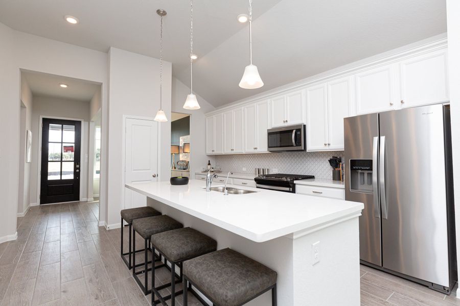 Representative furnished interior of a home built from the Quintera by Beazer Homes in Copia Pines, Montgomery (Image 4).