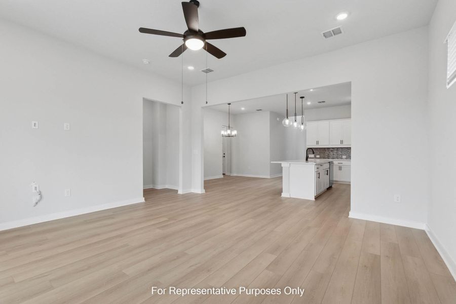 Spacious, unfurnished interior of a new home in Cedar Brook, Leander (Image 12). Spacious, unfurnished interior of a new home in Cedar Brook, Leander (Image 12).