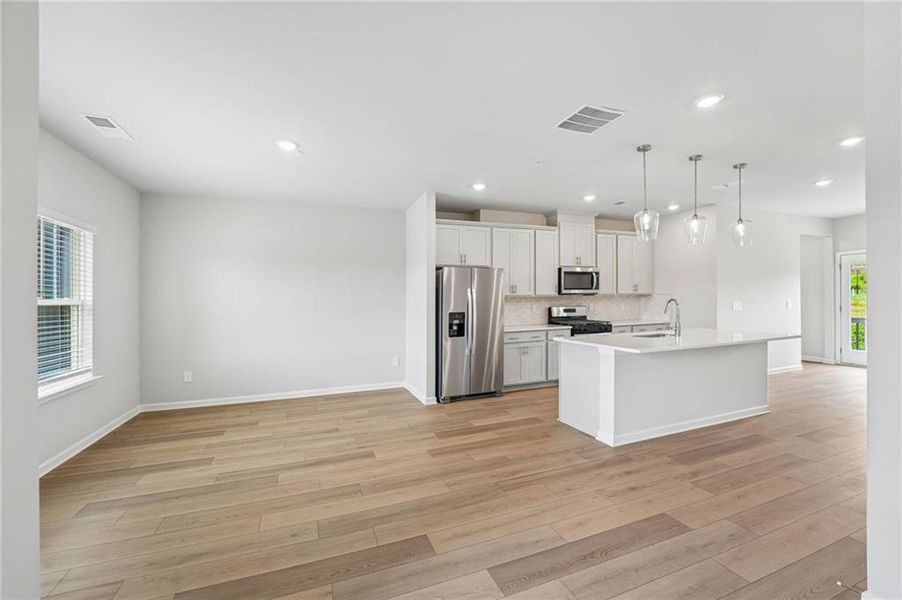 Spacious, unfurnished interior of a new home in Hemingway - Highland Series, Cumming (Image 34).